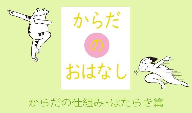 からだのはなし　仕組み・はたらき篇　（C)肩こり・腰痛・寝違い・頭痛・生理痛など源保堂鍼灸院Tokyo Japan Acupuncture Clinic